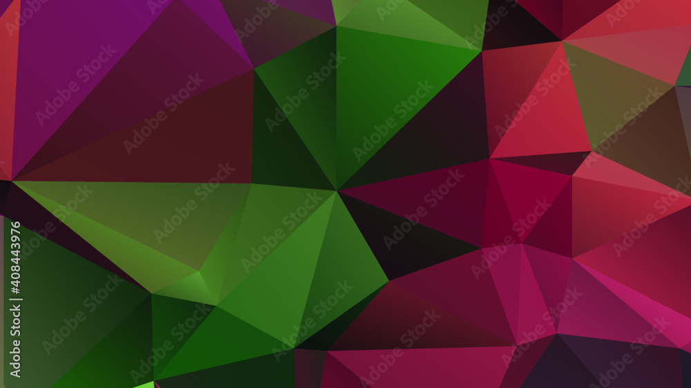 Obraz premium Abstract Color Polygon Background Design, Abstract Geometric Origami Style With Gradient. Presentation,Website, Backdrop, Cover,Banner,Pattern Template