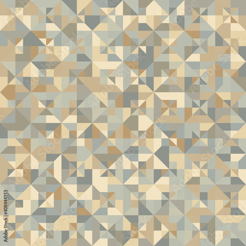 The Seamless Abstract Colorful Triangle Patterns