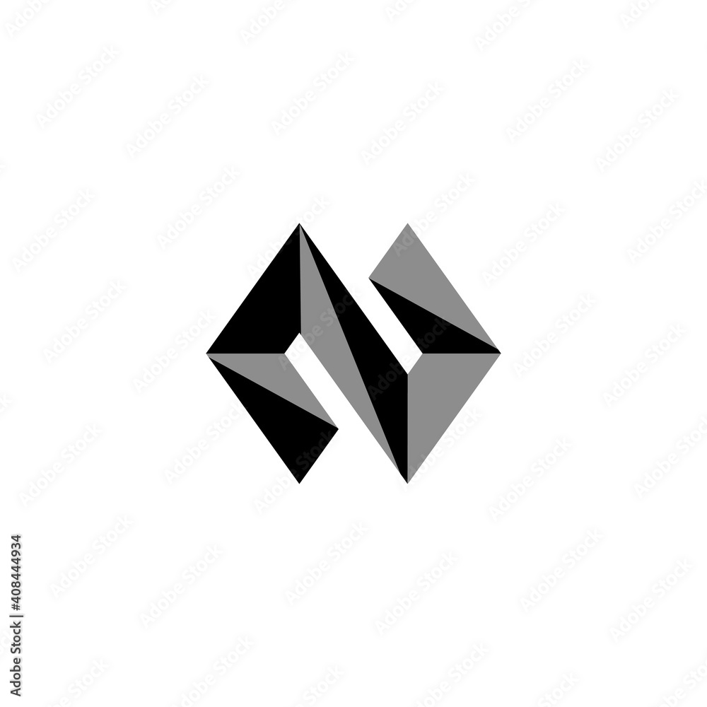 n logo design vector icon symbol n logo design vector icon symbol