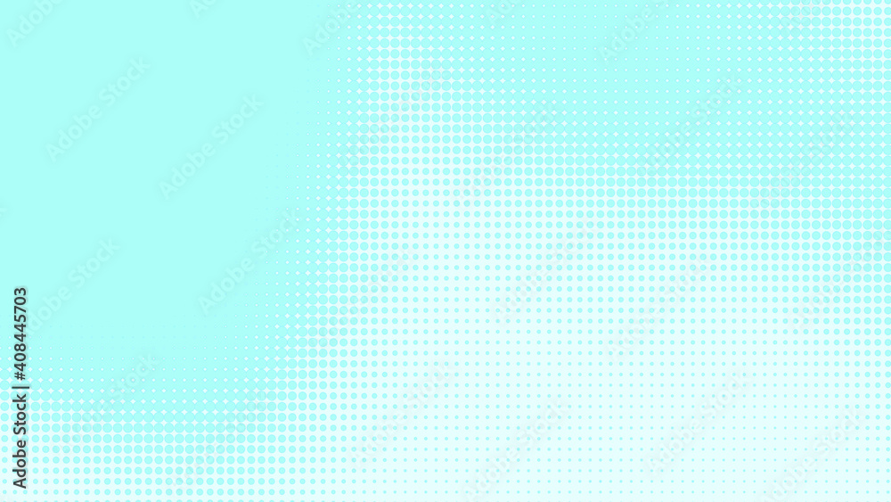 Dots halftone white blue and green color pattern gradient texture with technology digital background. Medicine healthcare with science concept. Dots halftone white blue and green color pattern gradient texture with technology digital background. Medicine healthcare with science concept.