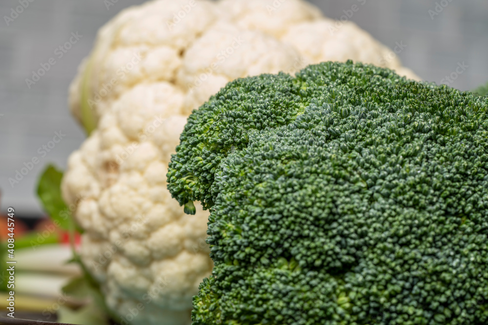 Broccoli and Cauliflower Broccoli and Cauliflower