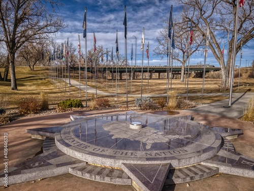 Belle Fouche, South Dakota is the Geographical Center of the United States. photo