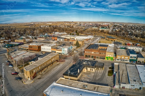 Belle Fouche, South Dakota is the Geographical Center of the United States.