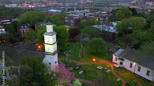 Bird’s Eye View of St. John’s Church in Richmond, Virginia
