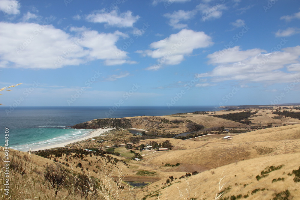 Beach scene, Kangaroo Island, South Australia. Beach scene, Kangaroo Island, South Australia.