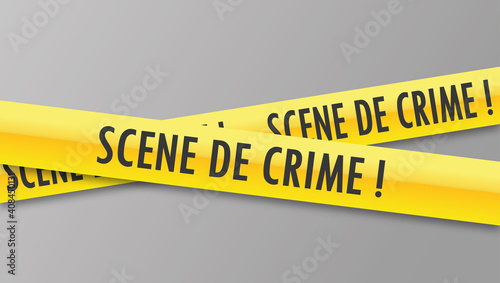 Logo scène de crime.