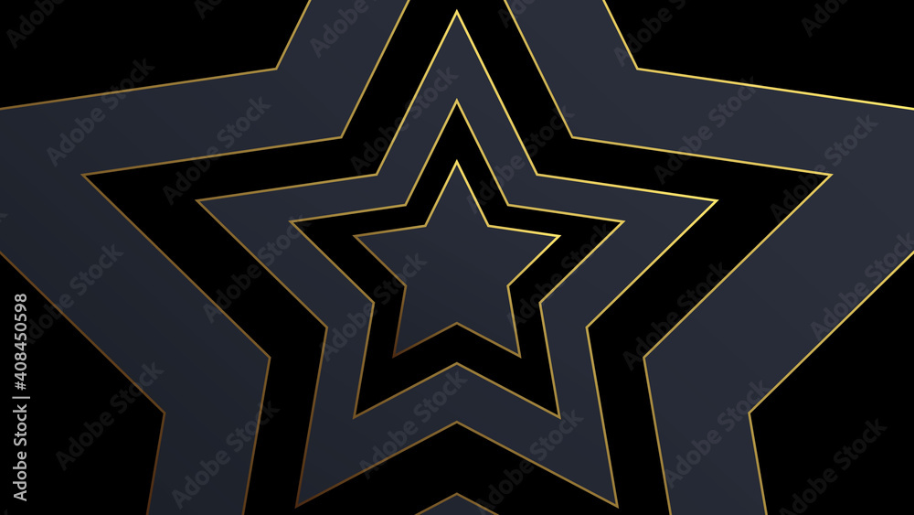 Abstract Black Gold Luxury Background can be used in Cover Design, Book, Banner, Poster, CD, Flyer, Website Advertising