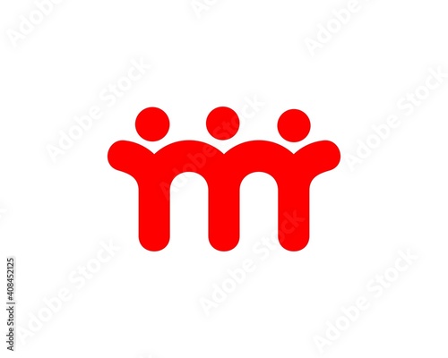 m community connection logo vector