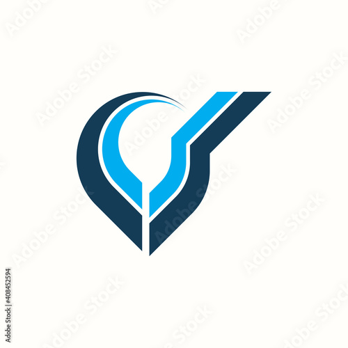 Finance logo vector design illustration