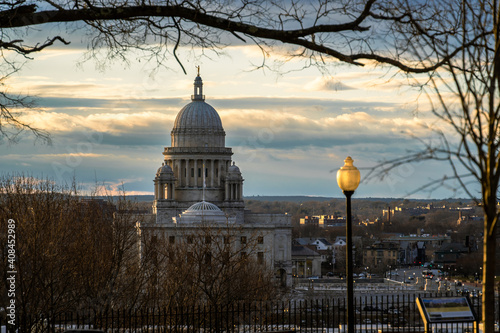 Providence Rhode Island State house Capitol building
