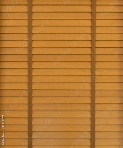 Wooden horizontal jalousie background