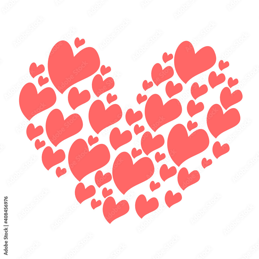 doodle heart for valentine day doodle heart for valentine day