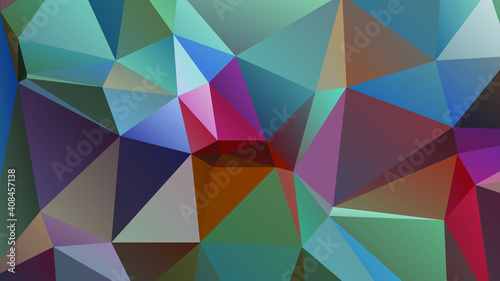 Abstract Color Polygon Background Design, Abstract Geometric Origami Style With Gradient. Presentation,Website, Backdrop, Cover,Banner,Pattern Template