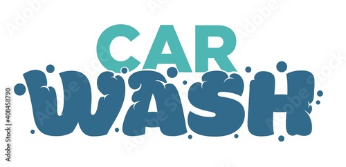 Car cleaning service carwash station isolated icons vehicle and transport vector