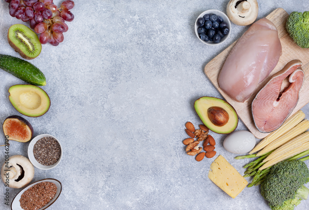 ingredients for a ketogenic diet