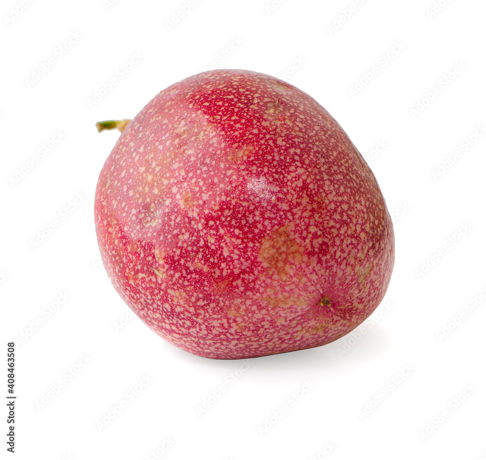 passion fruit isolated on white background passion fruit isolated on white background