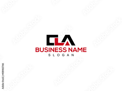 Colorful CLA Letter Logo Image