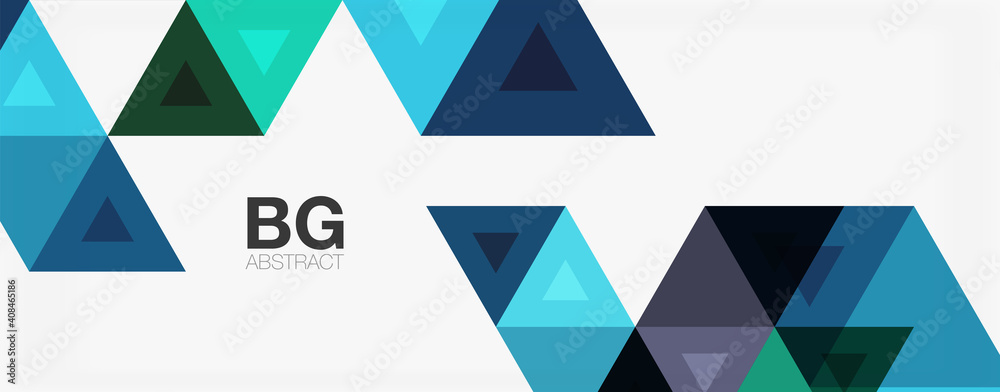 Mosaic triangle pattern abstract background for cover, banner, flyer and poster and other template Mosaic triangle pattern abstract background for cover, banner, flyer and poster and other template