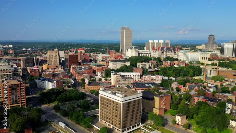 Slider Shot Right of the Downtown Albany Skyline Part 2 Slider Shot Right of the Downtown Albany Skyline Part 2