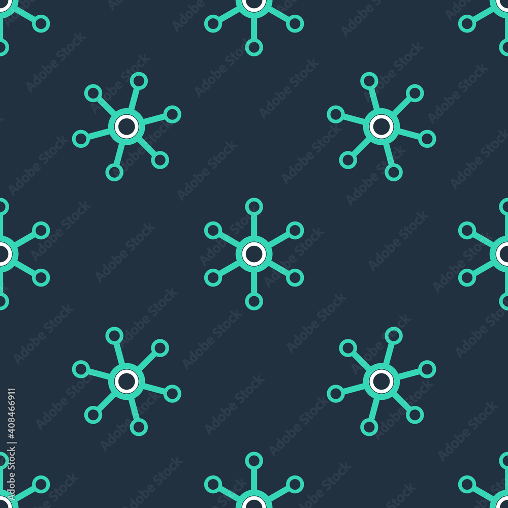 Line Network icon isolated seamless pattern on black background. Global network connection. Global technology or social network. Connecting dots and lines. Vector. Line Network icon isolated seamless pattern on black background. Global network connection. Global technology or social network. Connecting dots and lines. Vector.