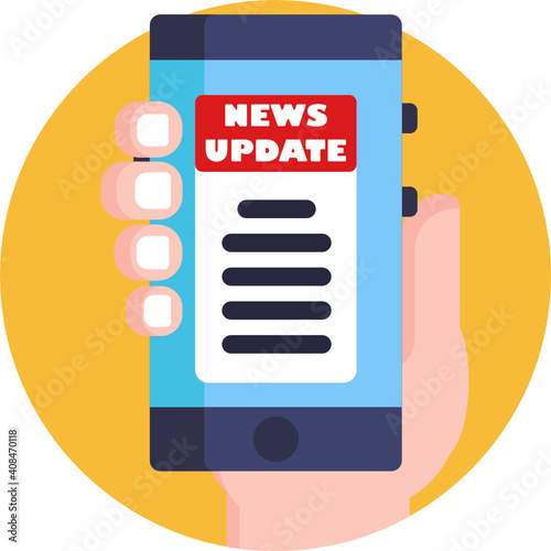 Mass media related icon. News Broadcasting Icon