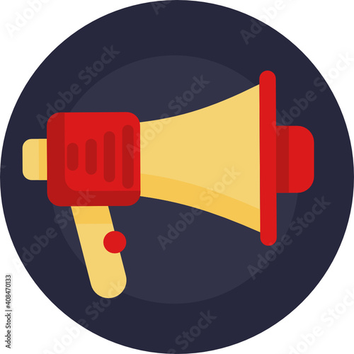 Mass media related icon. News Broadcasting Icon