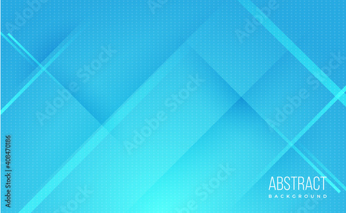 Wallpaper Mural Modern professional blue vector Abstract Technology business background wallpaper with lines and geometric shapes and shadows Torontodigital.ca