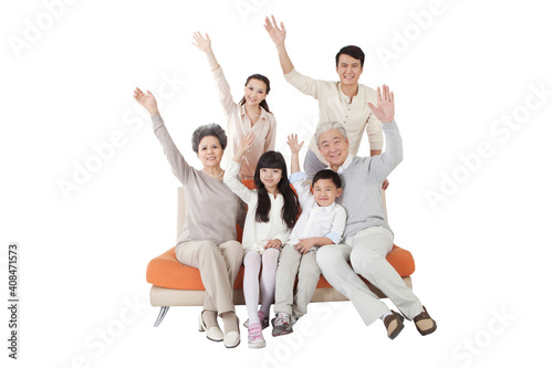 Portrait of Happy family