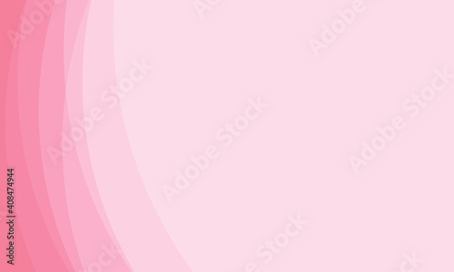 Abstract geometric pink curve line gradient Background. © Koy
