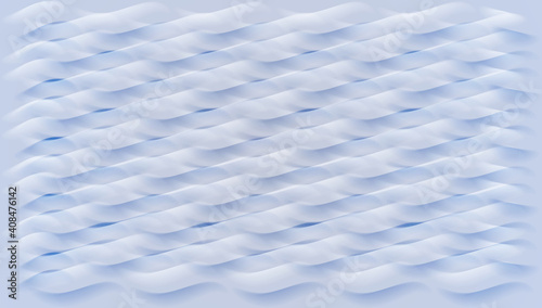 Abstract textured background of interwoven stripes of material, vector.