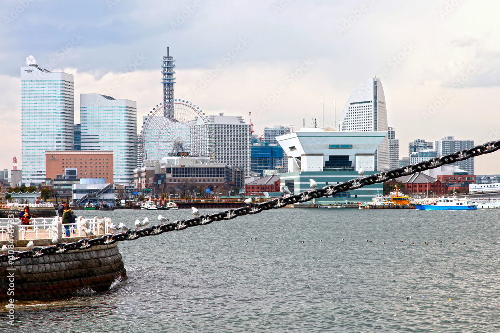 The Port of Yokohama.