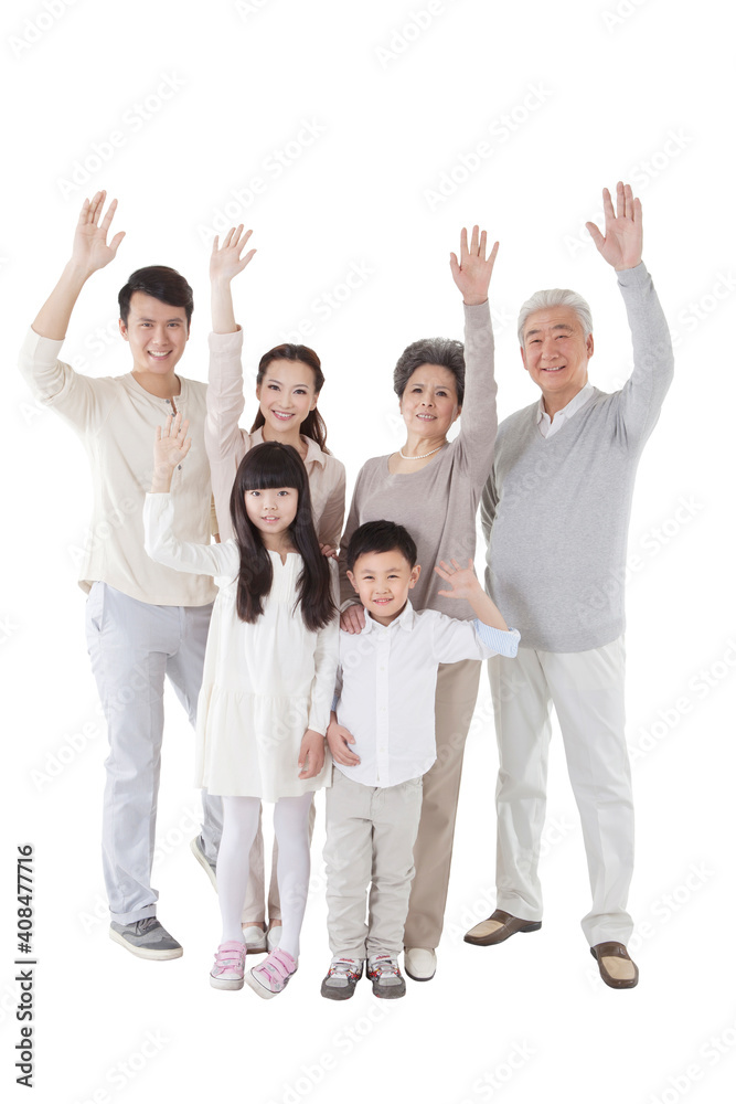 Portrait of Happy family Portrait of Happy family