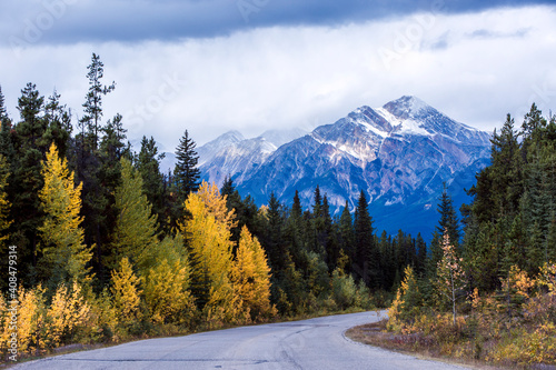 Autumn in the Rocky mountains