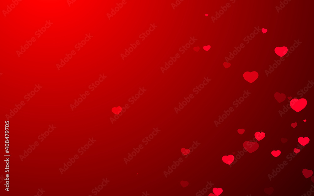 Valentine day red hearts on red background. Valentine day red hearts on red background.