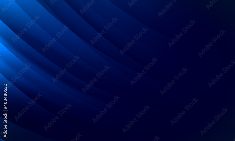 Abstract wave blue black dark gradient geometric background.Curved lines graphic design. Abstract wave blue black dark gradient geometric background.Curved lines graphic design.