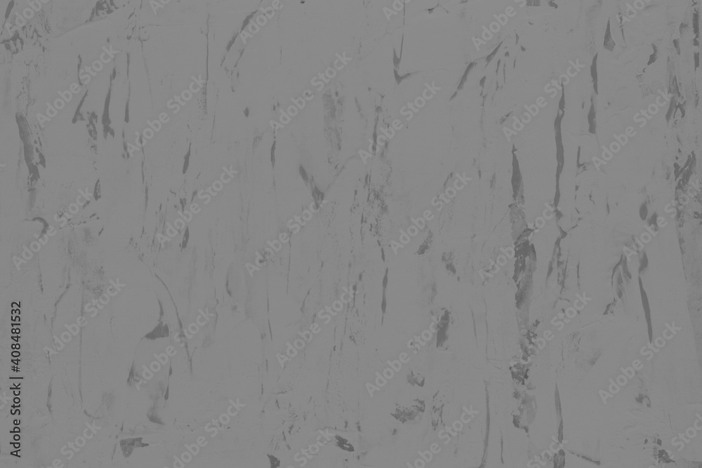 Fototapeta premium Modern contemporary acrylic background. Black texture made with a palette knife. Abstract painting on paper. Mess on the canvas.