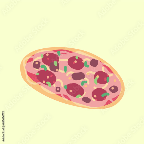 pizza illust