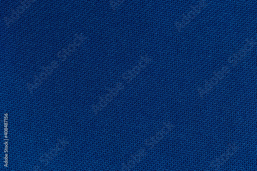 Photography Navy blue fabric cloth polyester texture background.