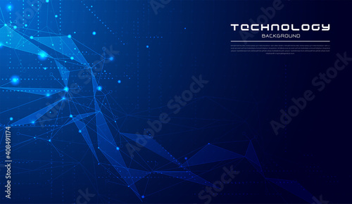 Abstract technology with global world network and telecommunication on earth digital data visualization. vector illustration design.