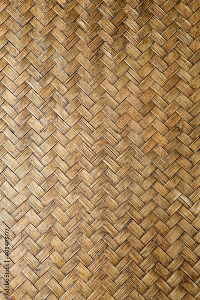 Background picture from bamboo weaving zigzag Background picture from bamboo weaving zigzag