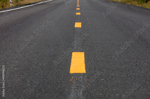 The road surface that is marking a new lane.  background texture 