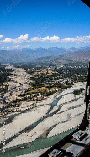 Pakistan floods in 2010 in the SWAT valley. photo