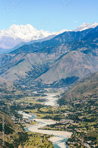 Pakistan floods in 2010 in the SWAT valley. photo