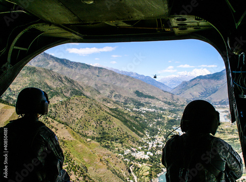 Pakistan floods in 2010 in the SWAT valley. photo