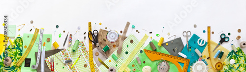 Foto Spring sewing and home needlework
