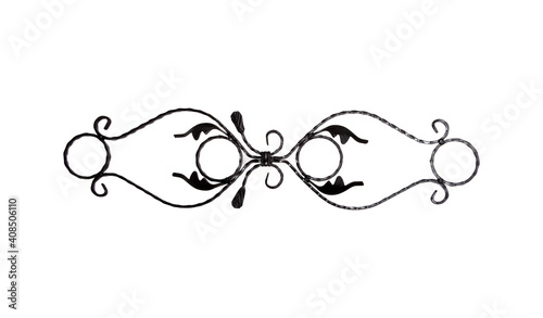 Photography door and window wrought iron decorations