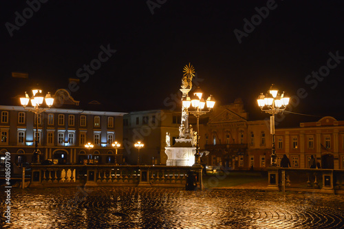 rainy nights in the city photo