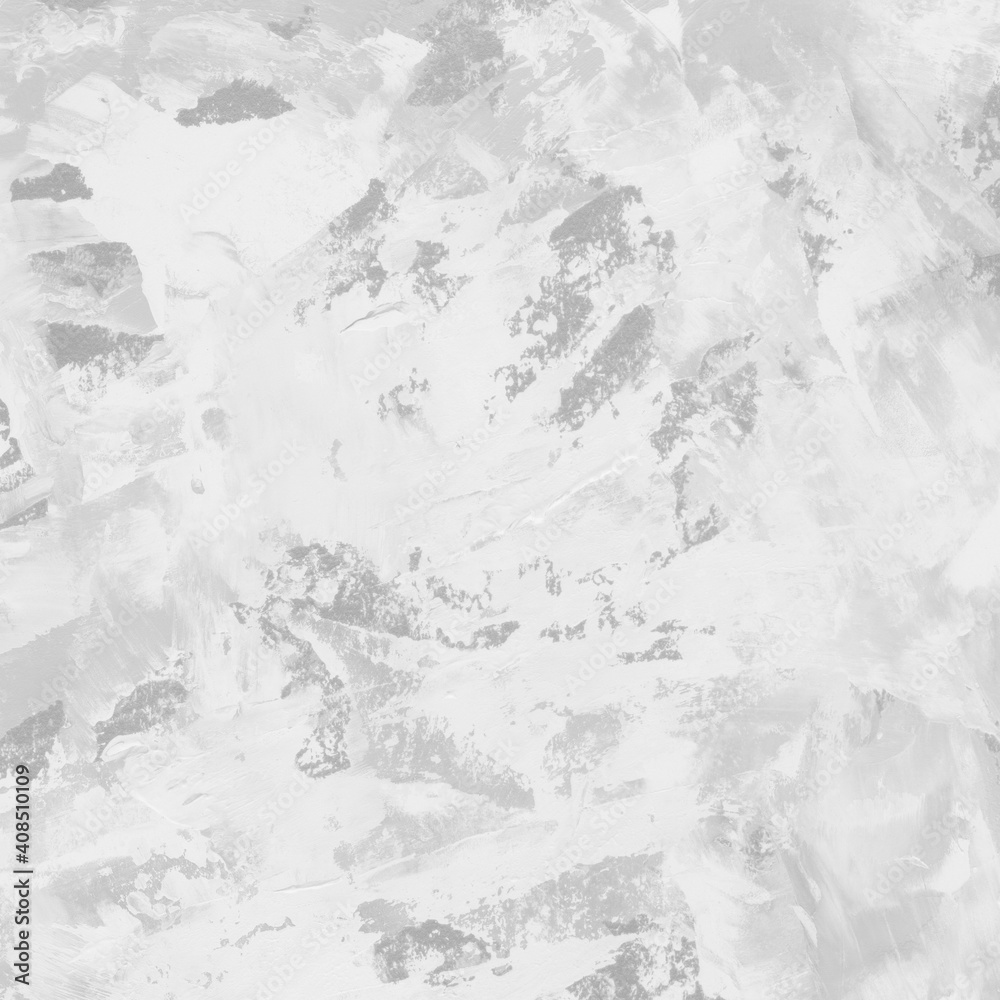Modern contemporary acrylic background. White texture made with a palette knife. Abstract painting on paper. Mess on the canvas. Modern contemporary acrylic background. White texture made with a palette knife. Abstract painting on paper. Mess on the canvas.
