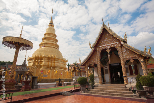 Wat Phra That Hariphunchai, is a Buddhist temple in Lamphun Province, Thailand