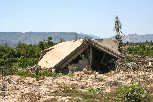 Pakistan floods in 2010 in the SWAT valley. photo